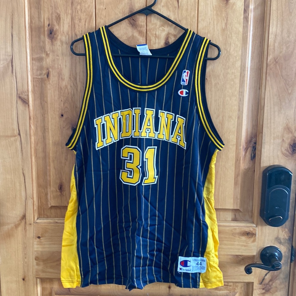 Vintage 90’s Reggie Miller jersey sz 44
